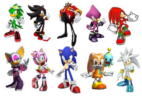 personagens sonic nomes|Personagens de Sonic: lista completa dos。